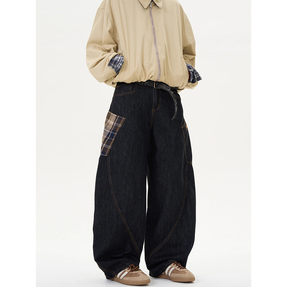Spring And Autumn Loose Retro Casual Pants