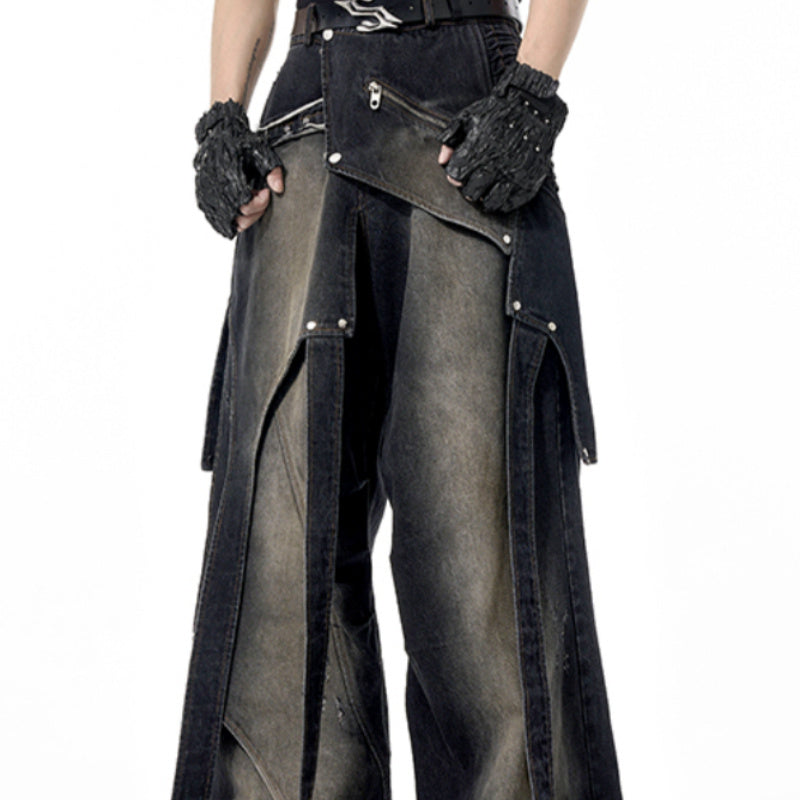 Original Niche Deconstruction Worn Jeans