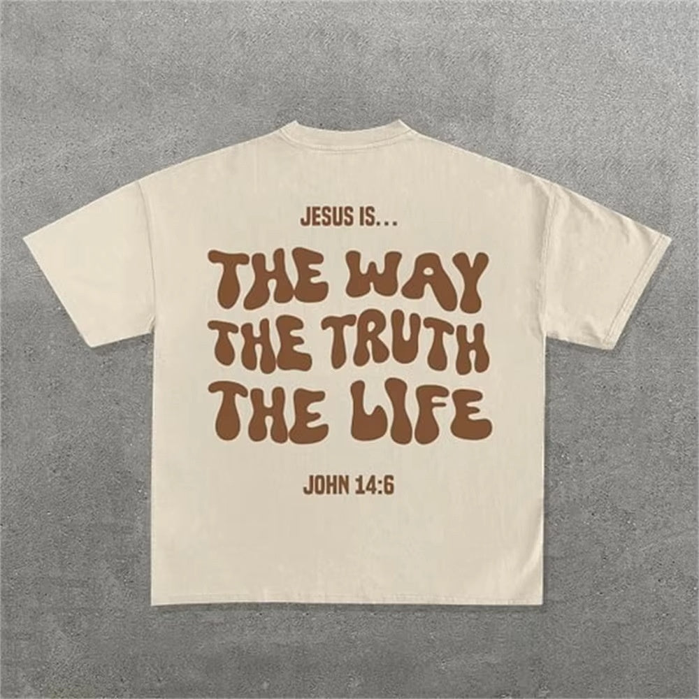 Men's Printed Short-sleeved T-shirt