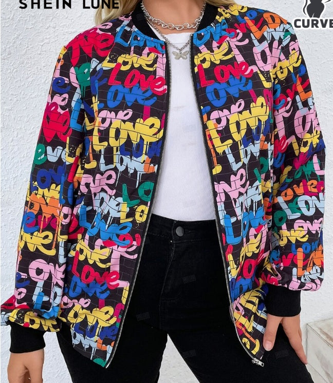 Minimally Casual Printed Women's Jacket