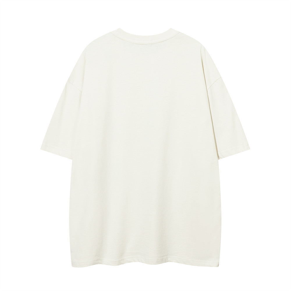 Cartoon Cotton T-shirt For Men And Women