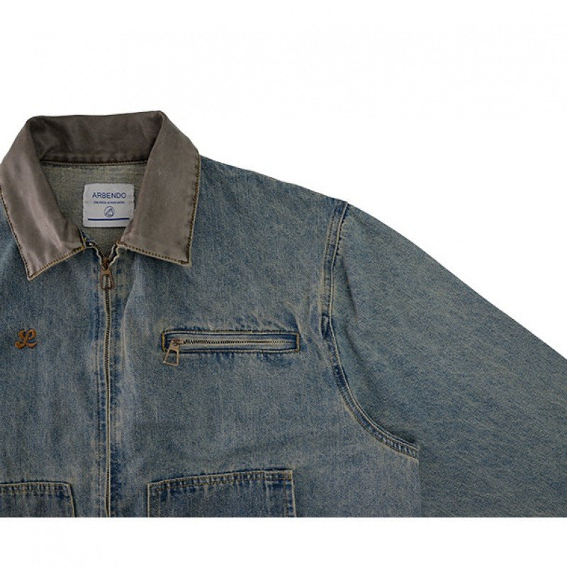 American Retro Detroit Jacket Hart Overalls Men