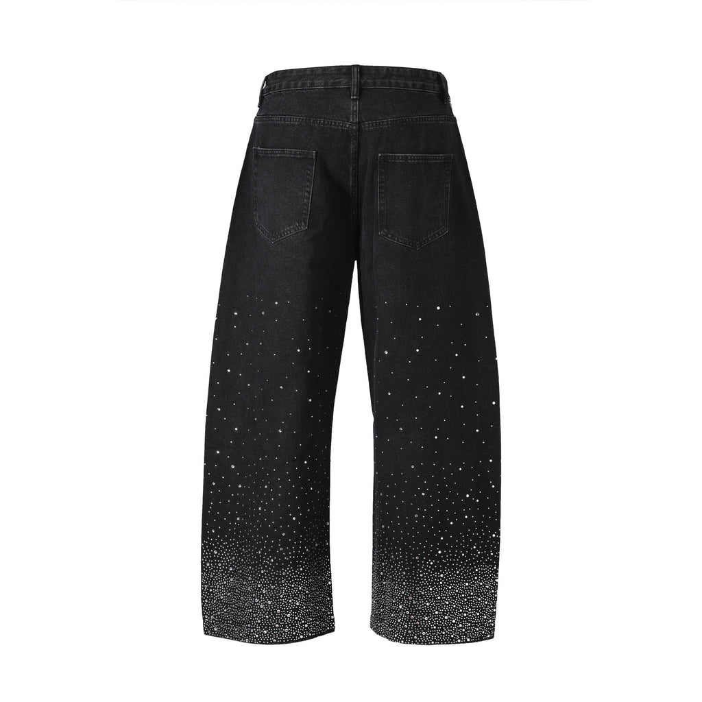 European And American High Street Loose-fitting Wide-leg Trousers