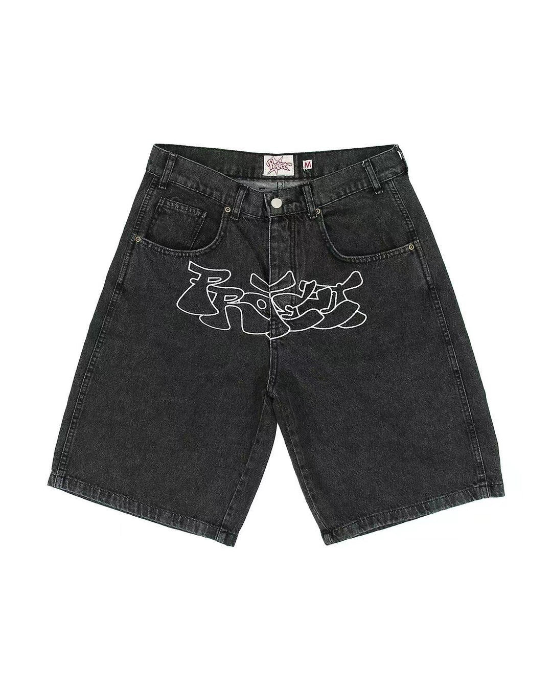 Summer Hip Hop Casual Denim Shorts Men