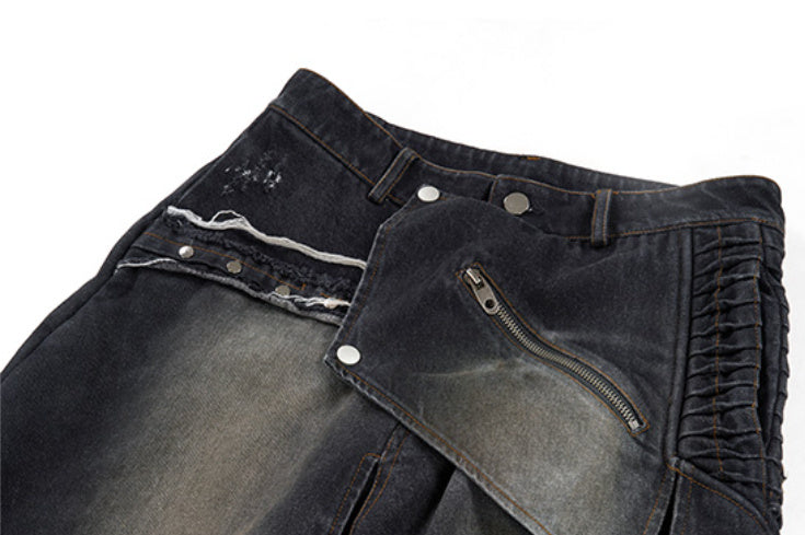Original Niche Deconstruction Worn Jeans