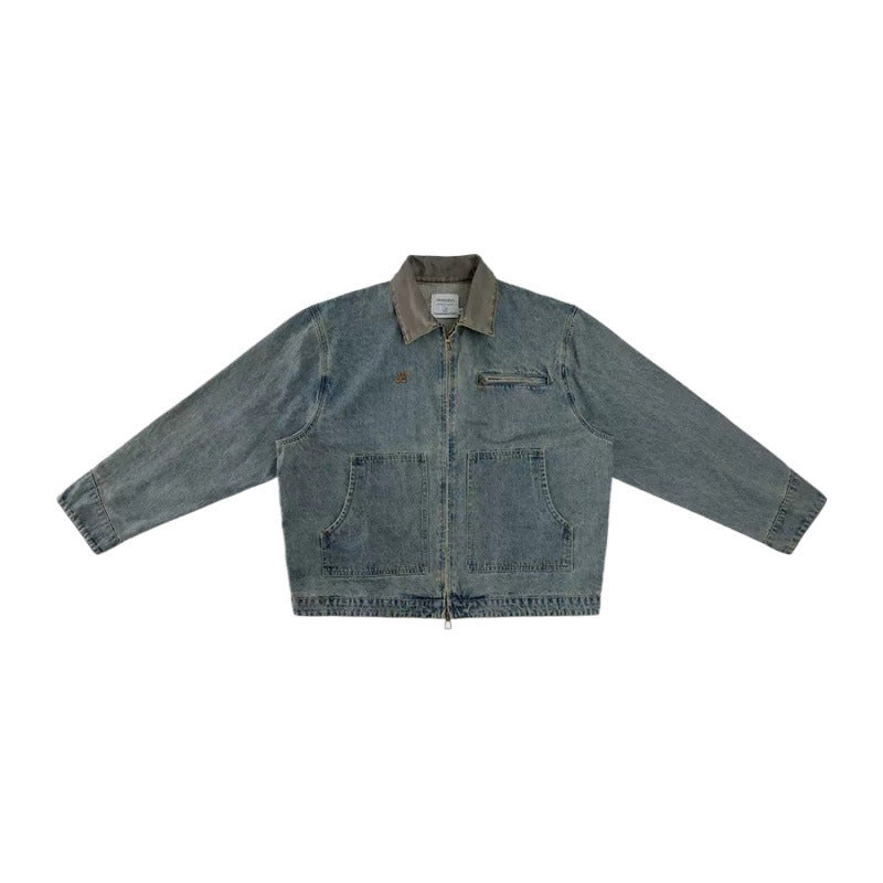 American Retro Detroit Jacket Hart Overalls Men