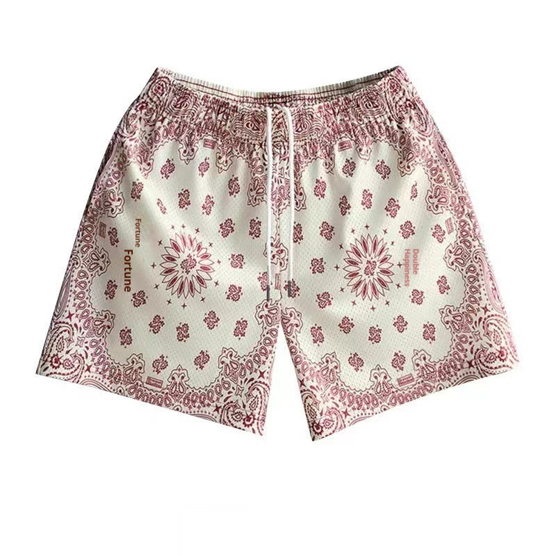 Men's And Women's Beach Sports Breathable Shorts