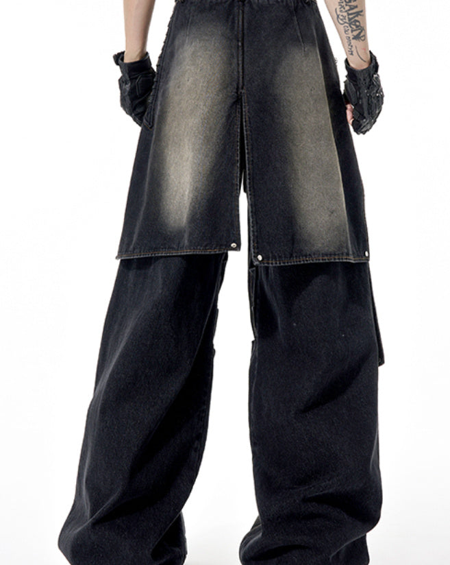 Original Niche Deconstruction Worn Jeans