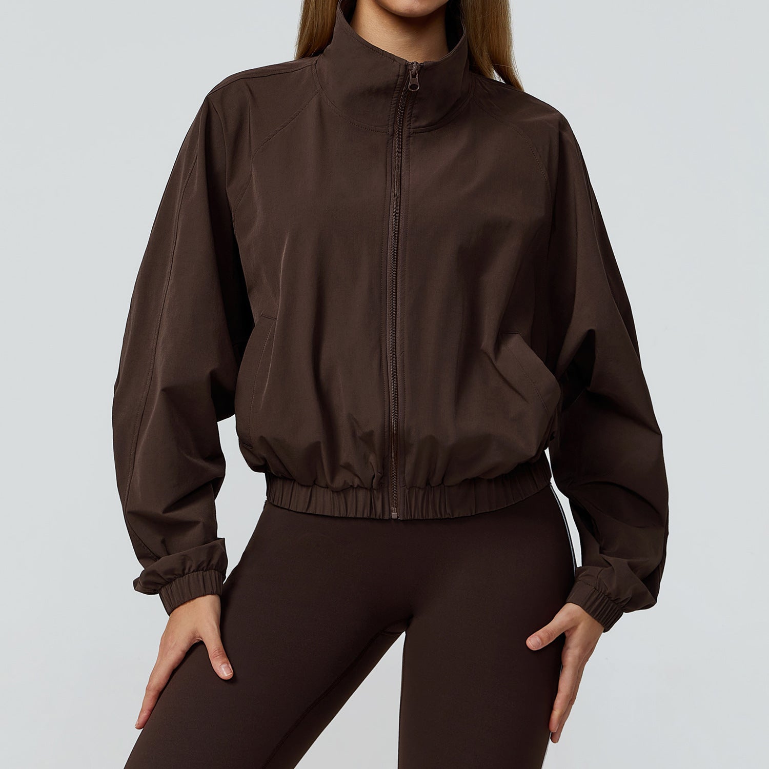 European And American Quick-drying Stand Collar Sports Jacket