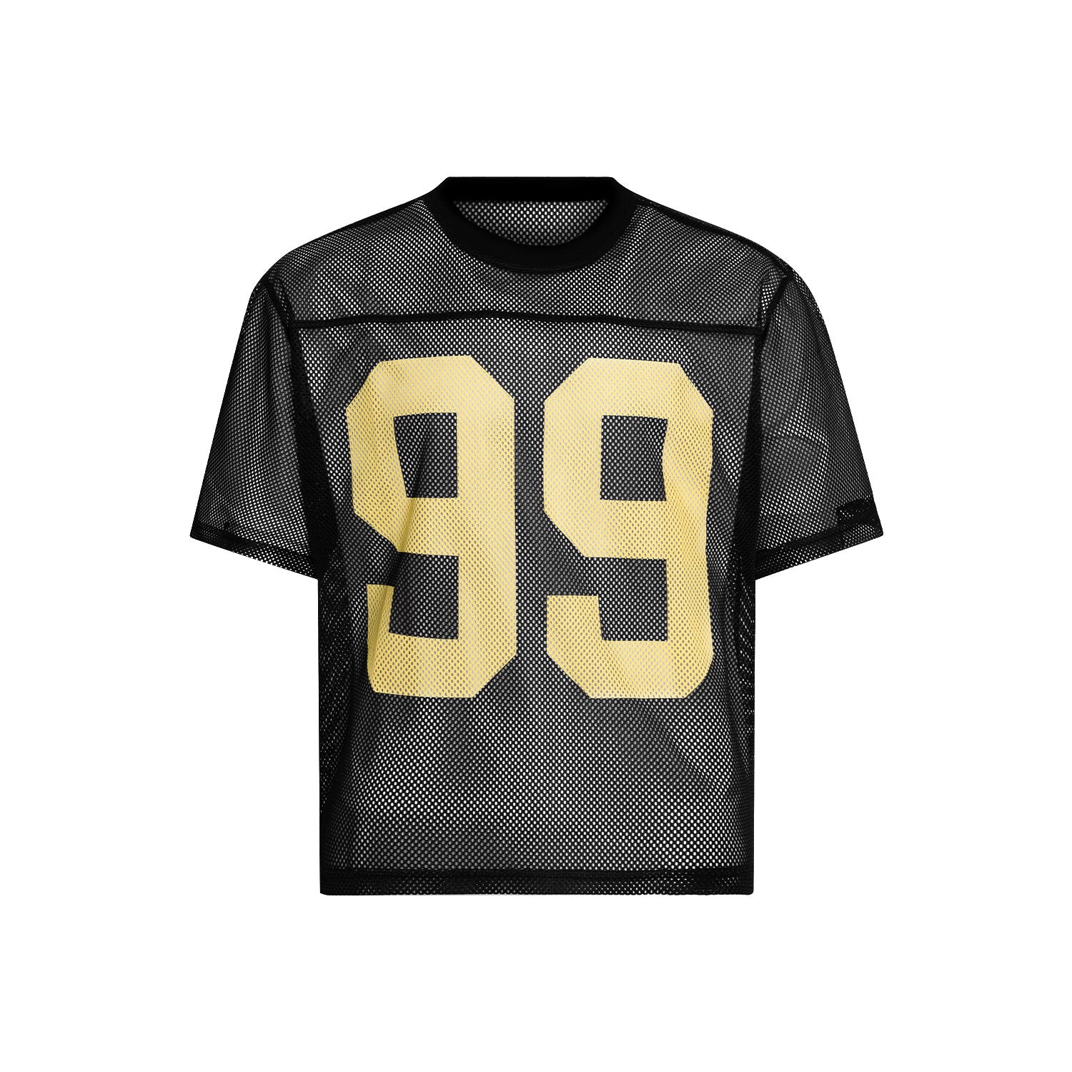 Grid Short Sleeve Hip Hop Rap Trendy Breathable Bottoming Shirt