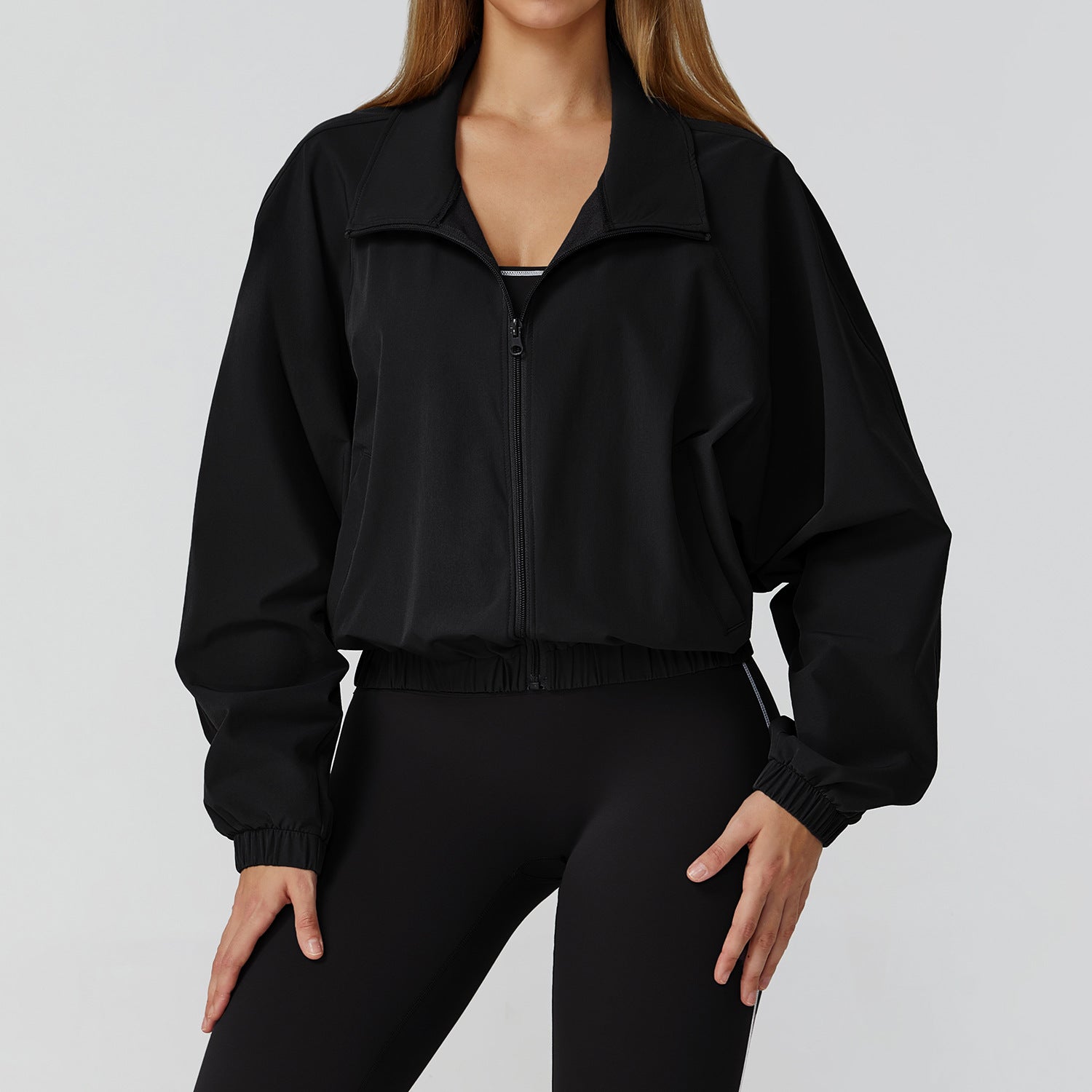 European And American Quick-drying Stand Collar Sports Jacket