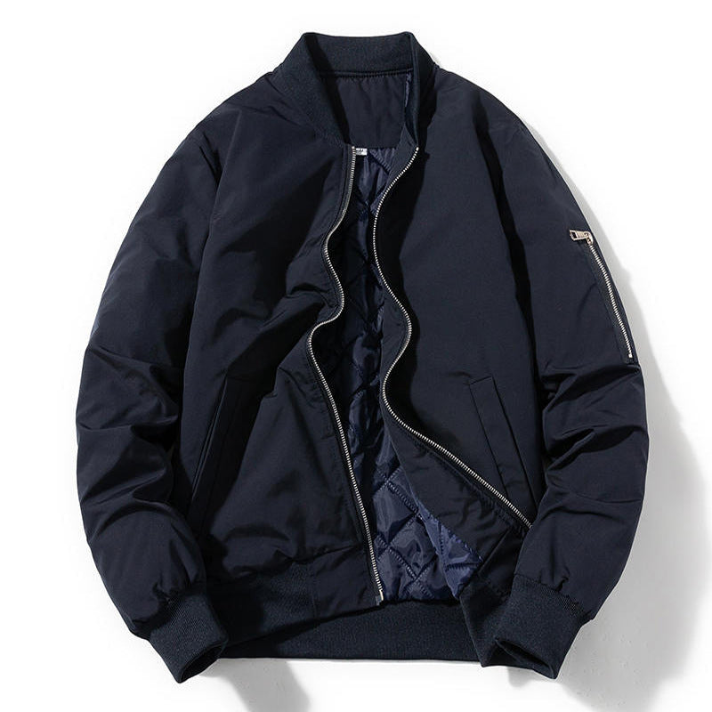 Fashion Personality Men's Warm Pilot Coat