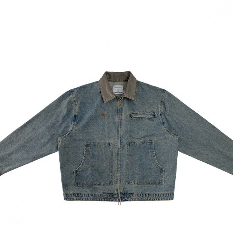 American Retro Detroit Jacket Hart Overalls Men