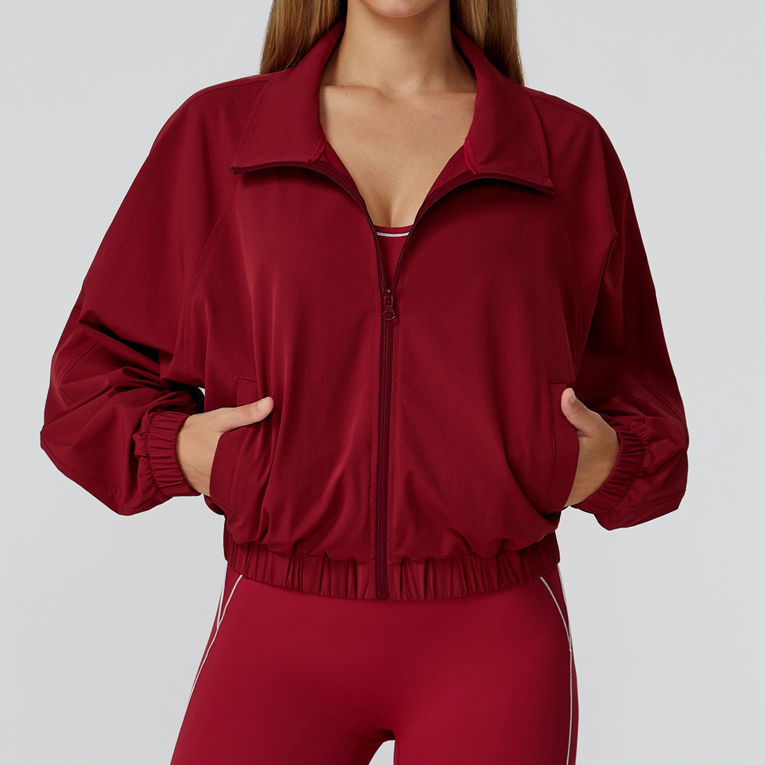 European And American Quick-drying Stand Collar Sports Jacket