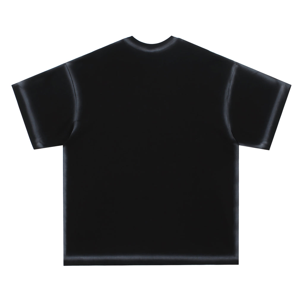 Heavy Short Sleeve T-shirt Men And Women Street Loose Couple Short T Half Sleeve Top