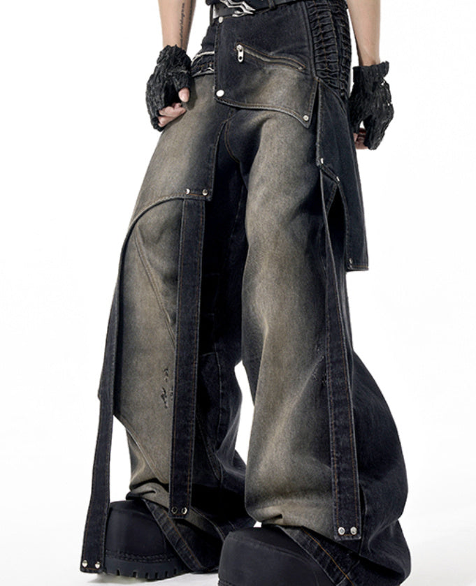 Original Niche Deconstruction Worn Jeans