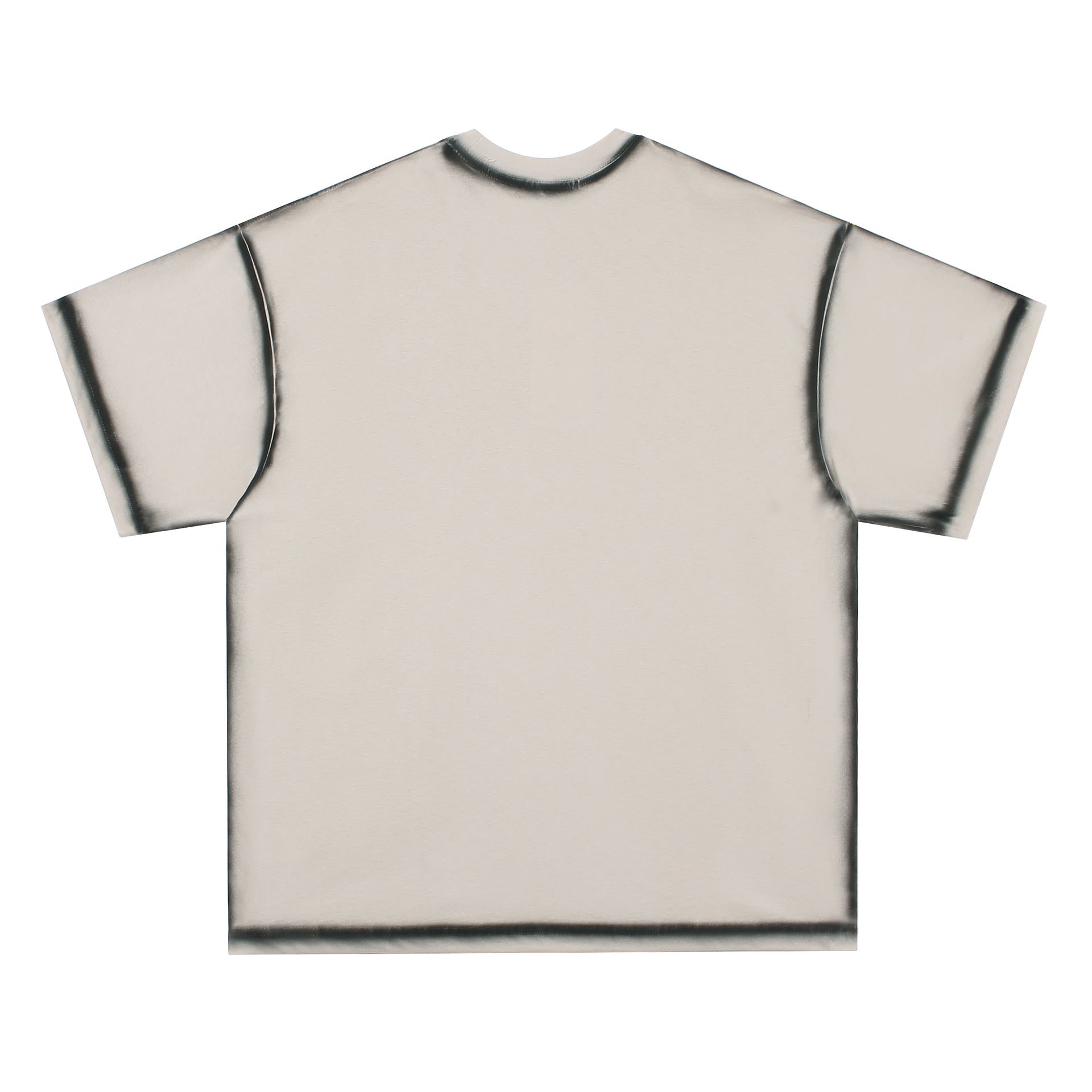 Heavy Short Sleeve T-shirt Men And Women Street Loose Couple Short T Half Sleeve Top