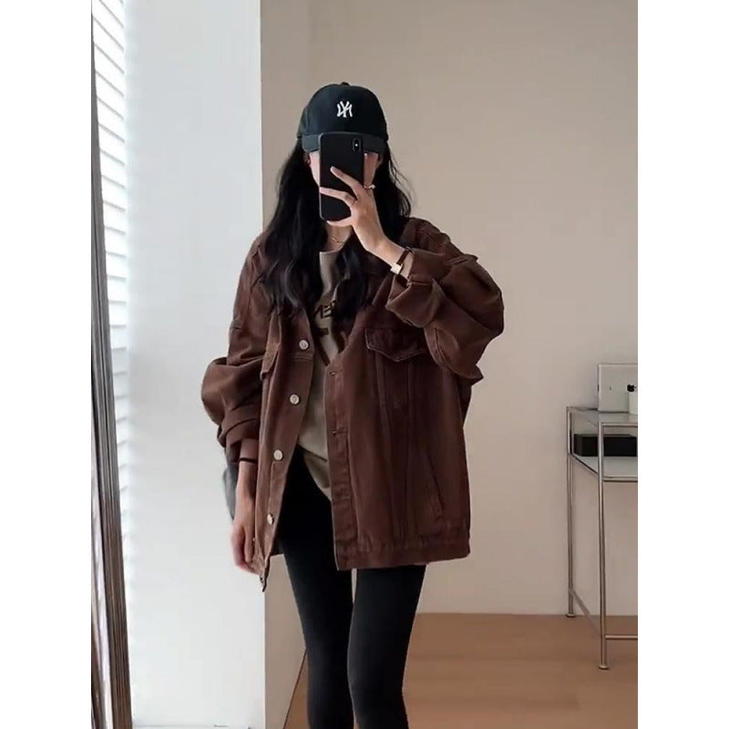 American Vintage Denim Cargo Pants Jacket