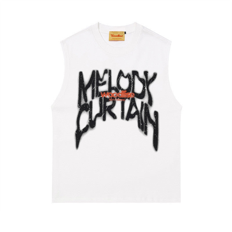 Men's And Women's Summer Sports Undershirt Vest T-shirt