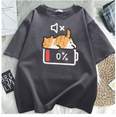 Women's Short Sleeved Pattern Simple