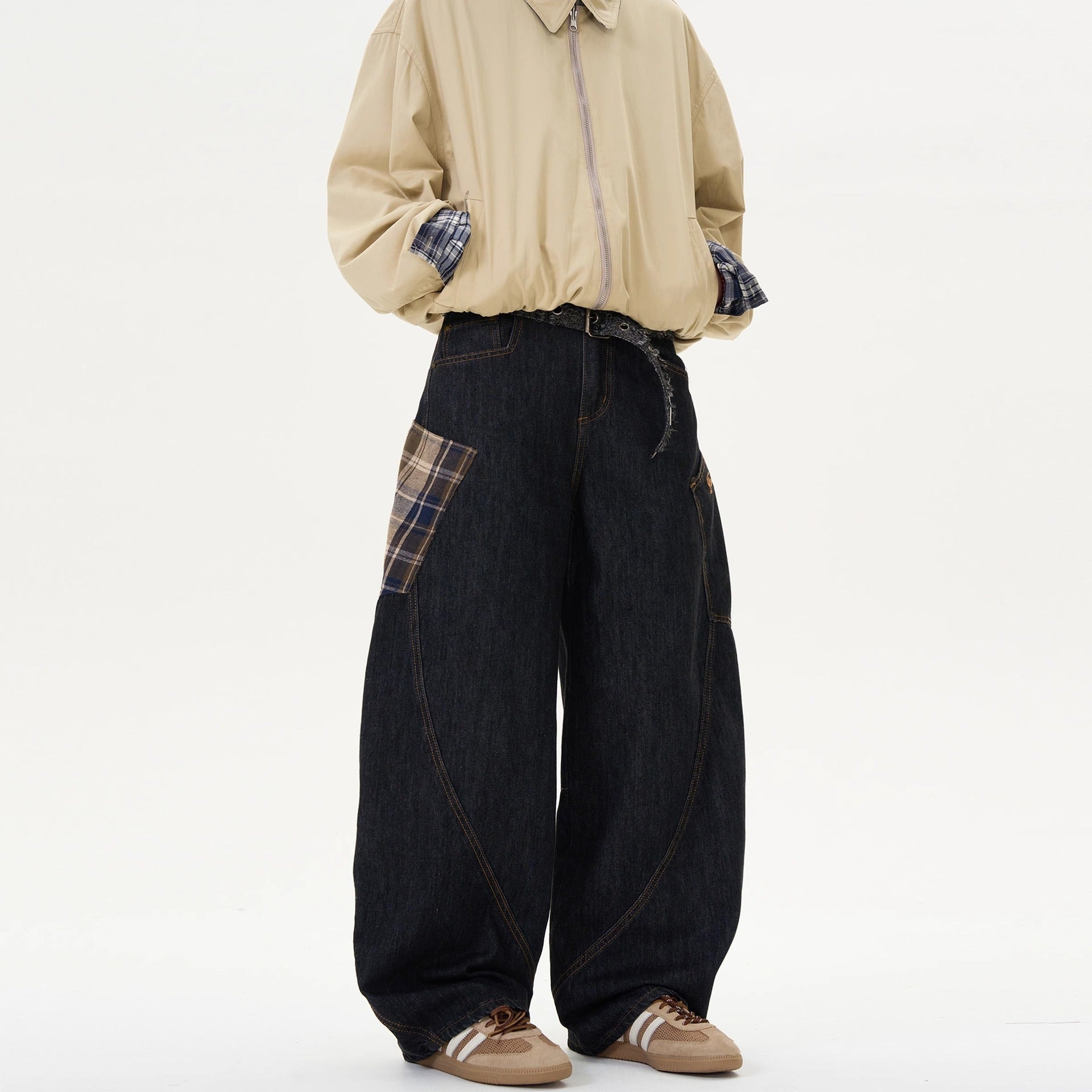 Spring And Autumn Loose Retro Casual Pants