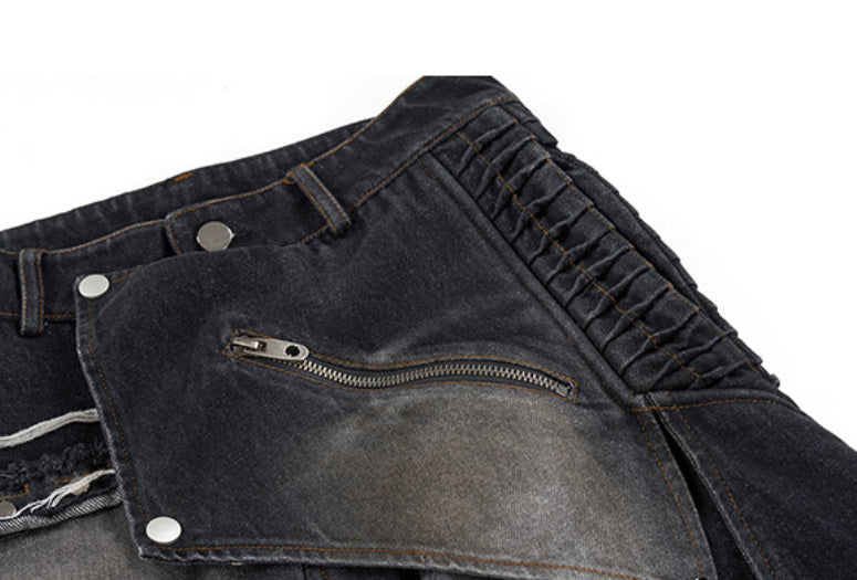 Original Niche Deconstruction Worn Jeans