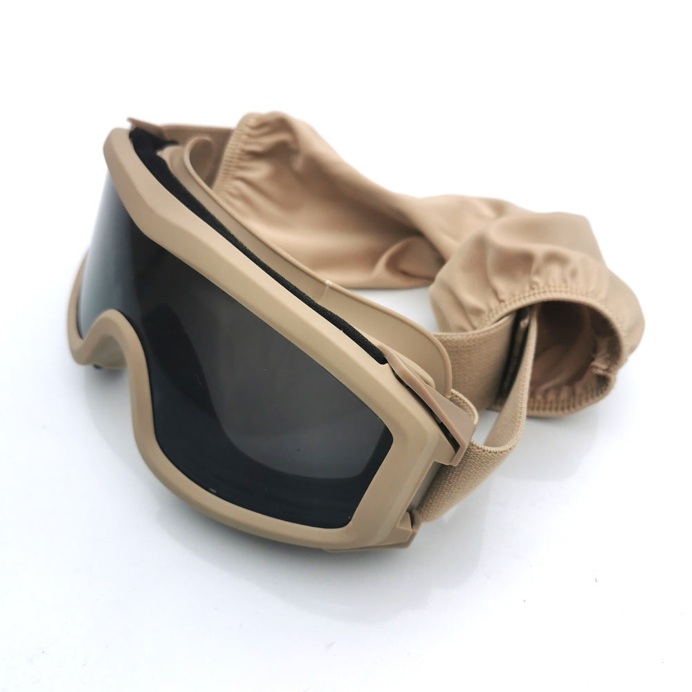 Against Wind And Sand Anti-shock Off-road Glasses Labor Protection Mirror