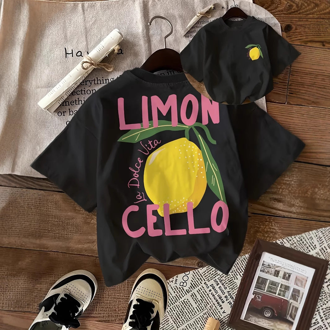 Summer Short-sleeved T-shirt For Men And Women Niche Top
